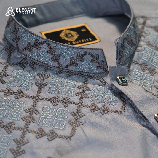 Modern Embroidered Panjabi – Premium Comfort Fit| CD-PG3