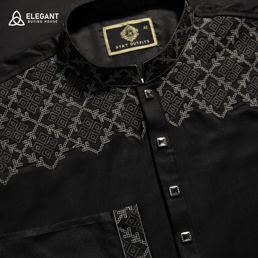 Luxury Embroidered Panjabi – Elegant Smart Fit| CD-PG11