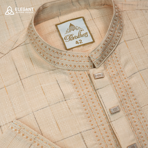 Classic Check Design Panjabi| CD-PG19