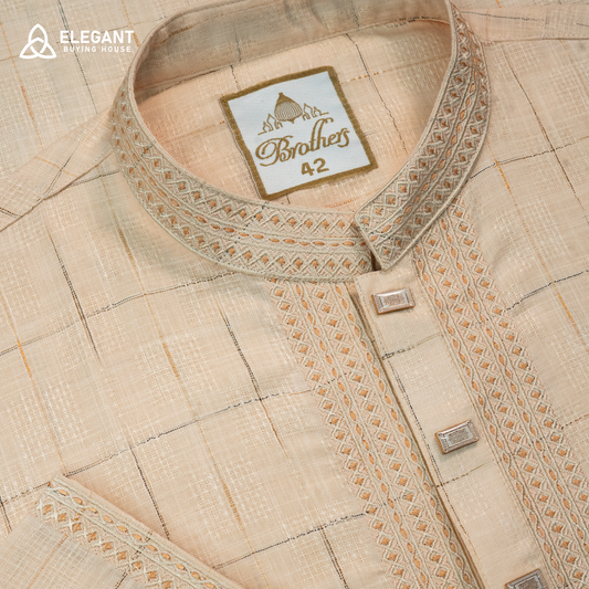 Classic Check Design Panjabi| CD-PG19