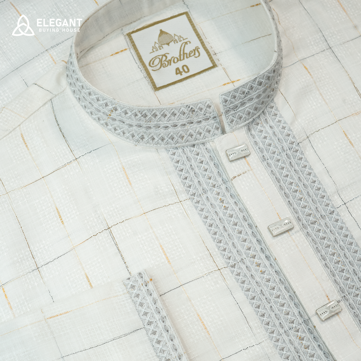 Premium Minimal Embroidered Panjabi| CD-PG30