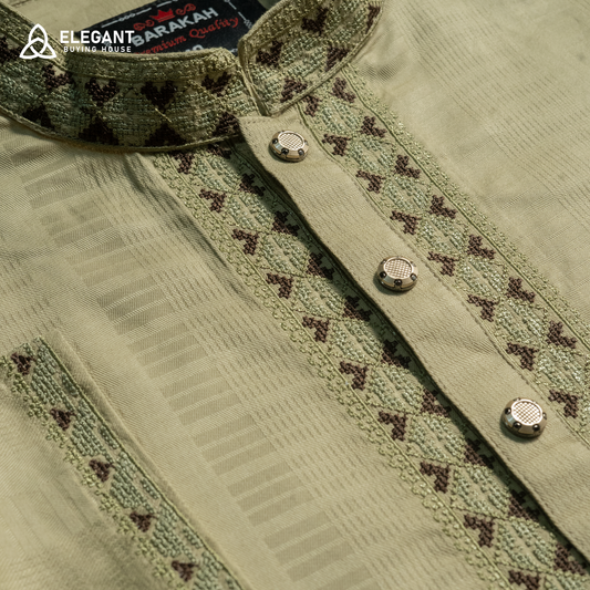 Heritage Embroidered Premium Panjabi| CD-PG46