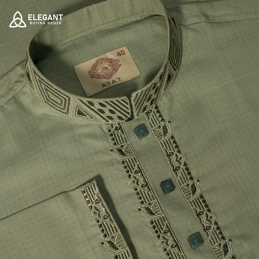 Elegant Embroidered Classic Panjabi | CD-PG57
