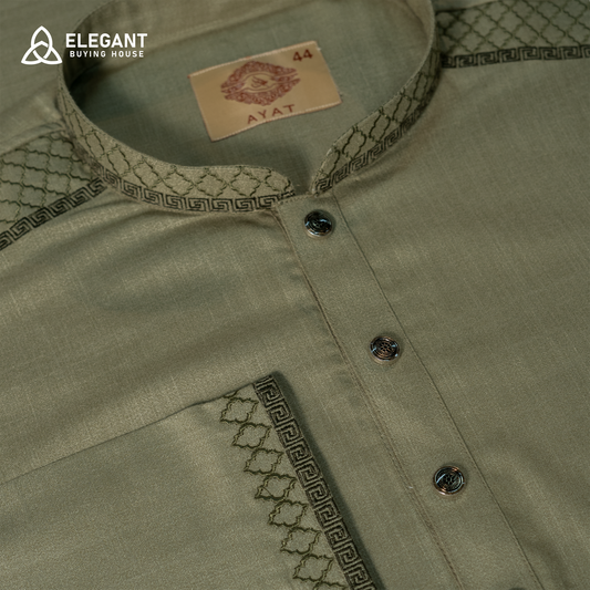 Modern Minimal Classic Panjabi for Clean Elegant Style | CD-PG68