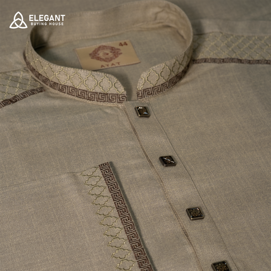 Elegant Minimal Classic Panjabi for Smart Traditional Wear | CD-PG70