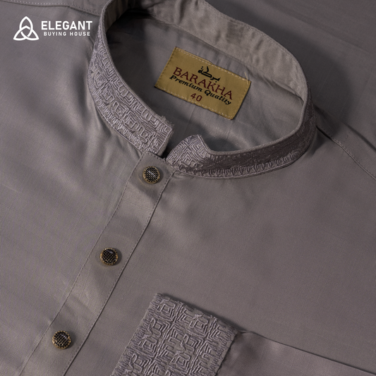 Minimal Embroidered Classic Panjabi | CD-PG89
