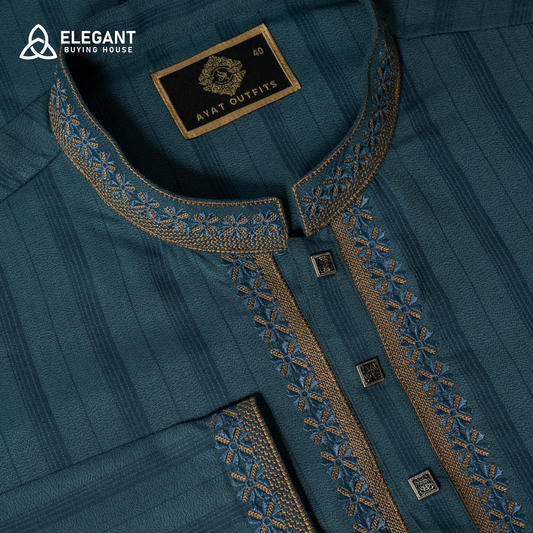 Premium Textured Embroidered Panjabi | CD-PG92