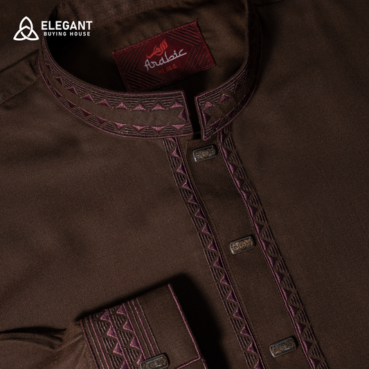 Classic Panjabi with Elegant Embroidered Detailing | CD-PG96