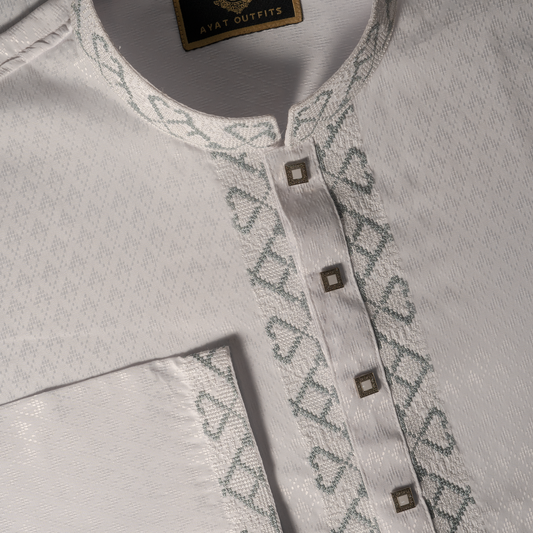 Subtle Textured Elegant Panjabi for Men | CD-PG136