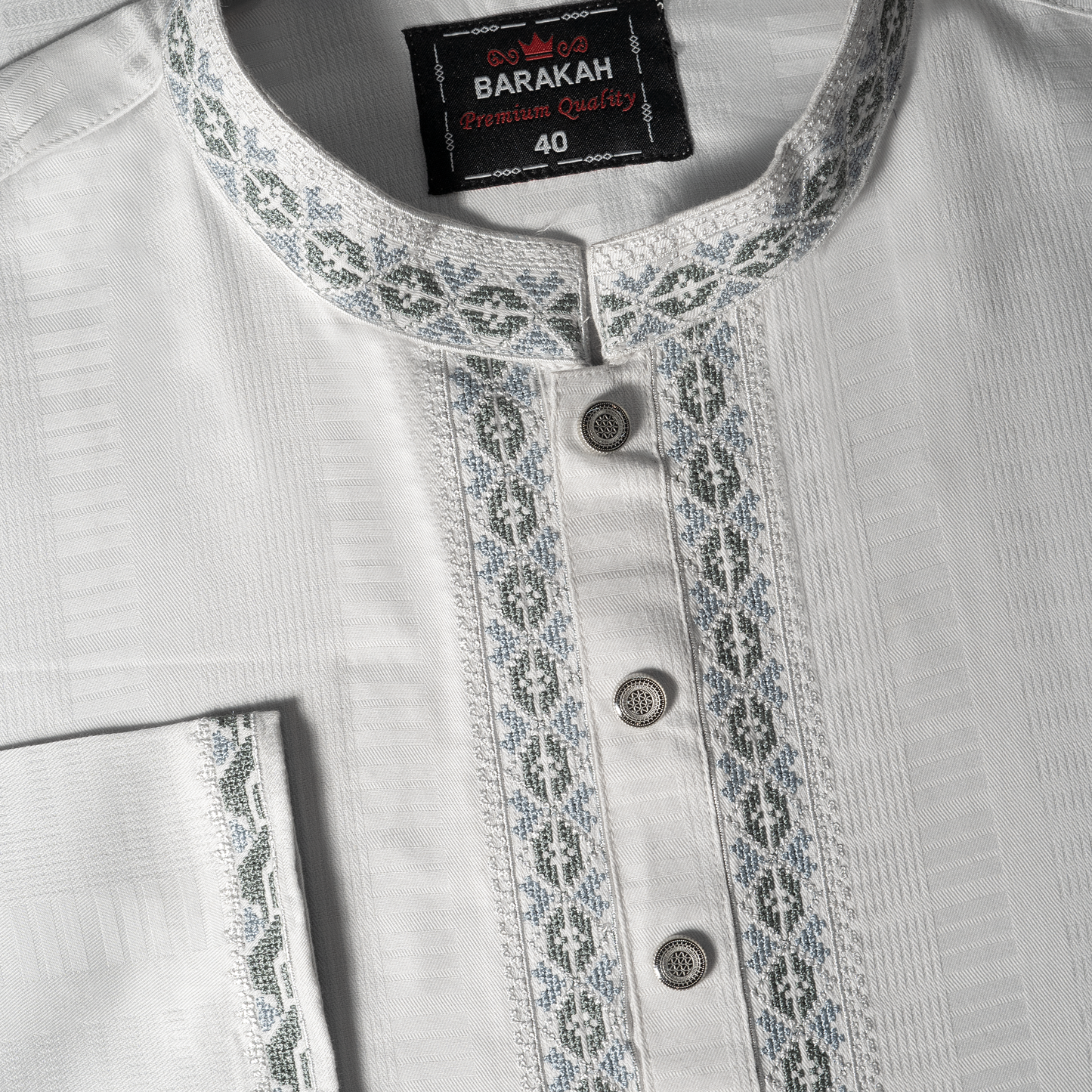 Refined Pattern Embroidered Panjabi for Men | CD-PG138