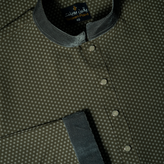 Classic Refined Heritage Pattern Panjabi | CD-PG141