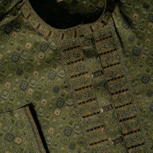 Classic Textured Ethnic Panjabi for Men | CD-PG116