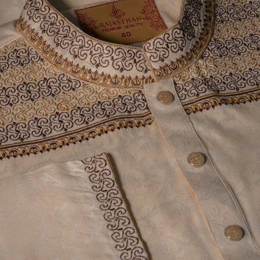 Classic Embroidered Festive Panjabi for Men | CD-PG110