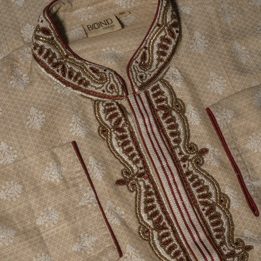 Elegant Embroidered Festive Panjabi for Men| CD-PG175
