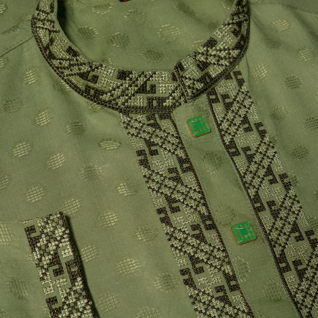 Kids Classic Patterned Festive Panjabi | CD-PGC3