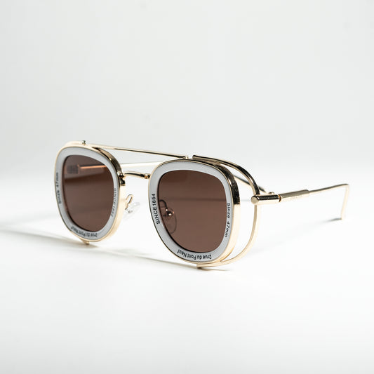 Retro Double Bridge Designer Sunglasses | CD-MSG15