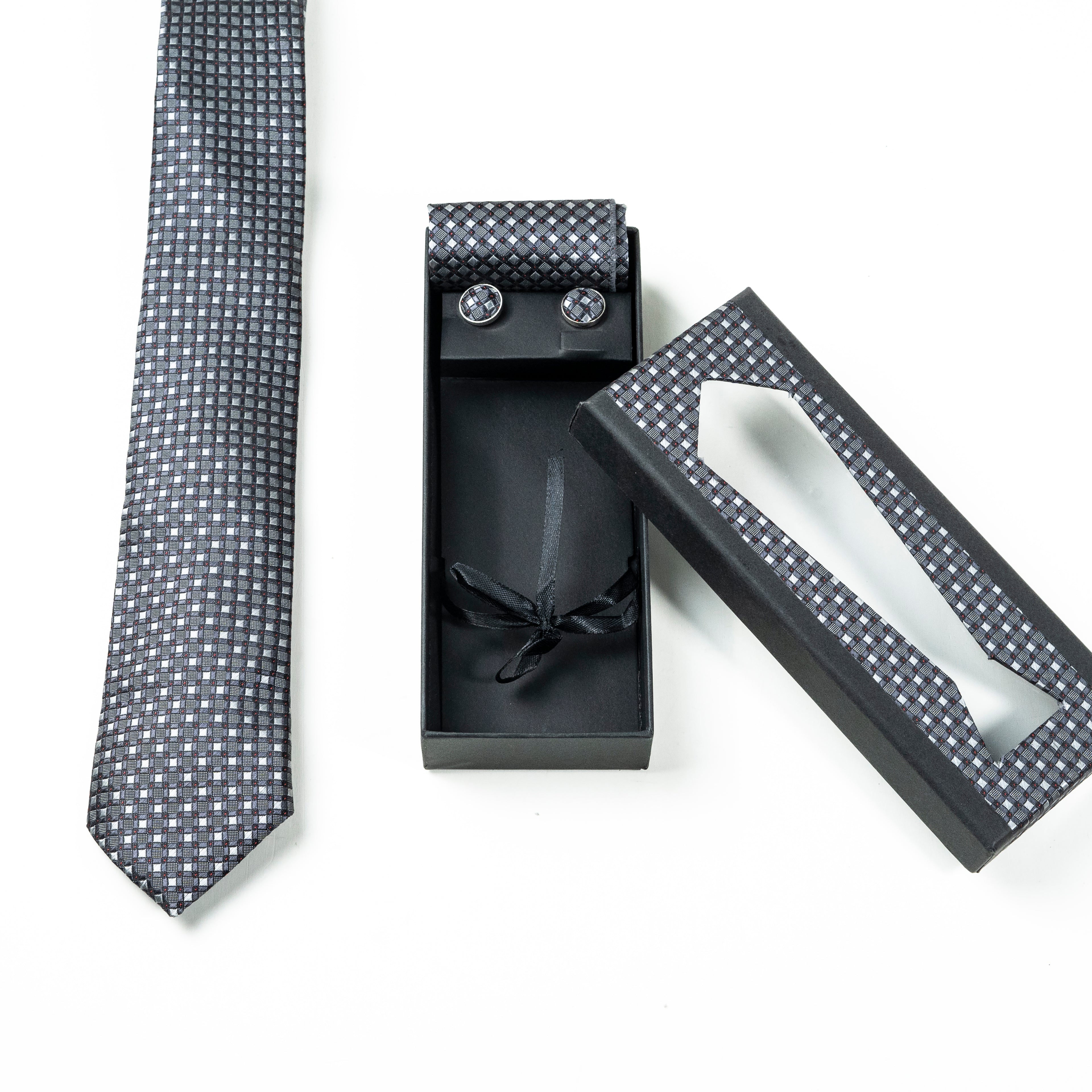 Elegant Textured Formal Tie Set | CD-MT1