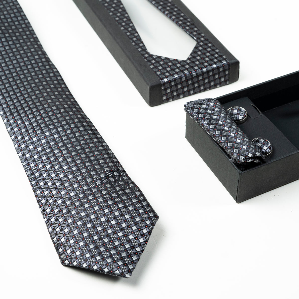 Elegant Textured Formal Tie Set | CD-MT1
