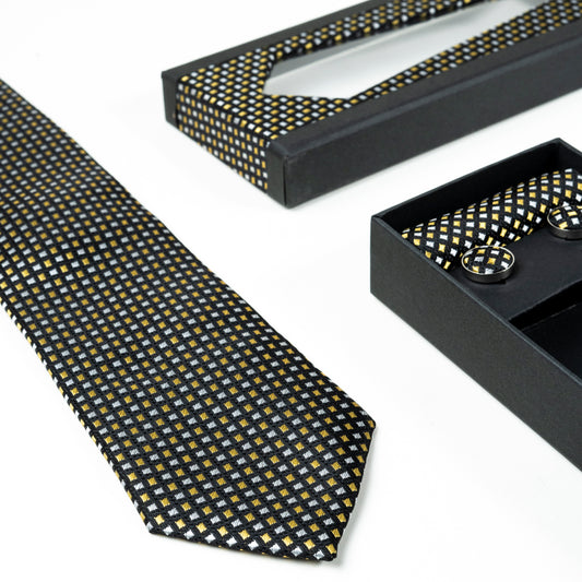 Luxury Patterned Formal Tie Set | CD-MT2