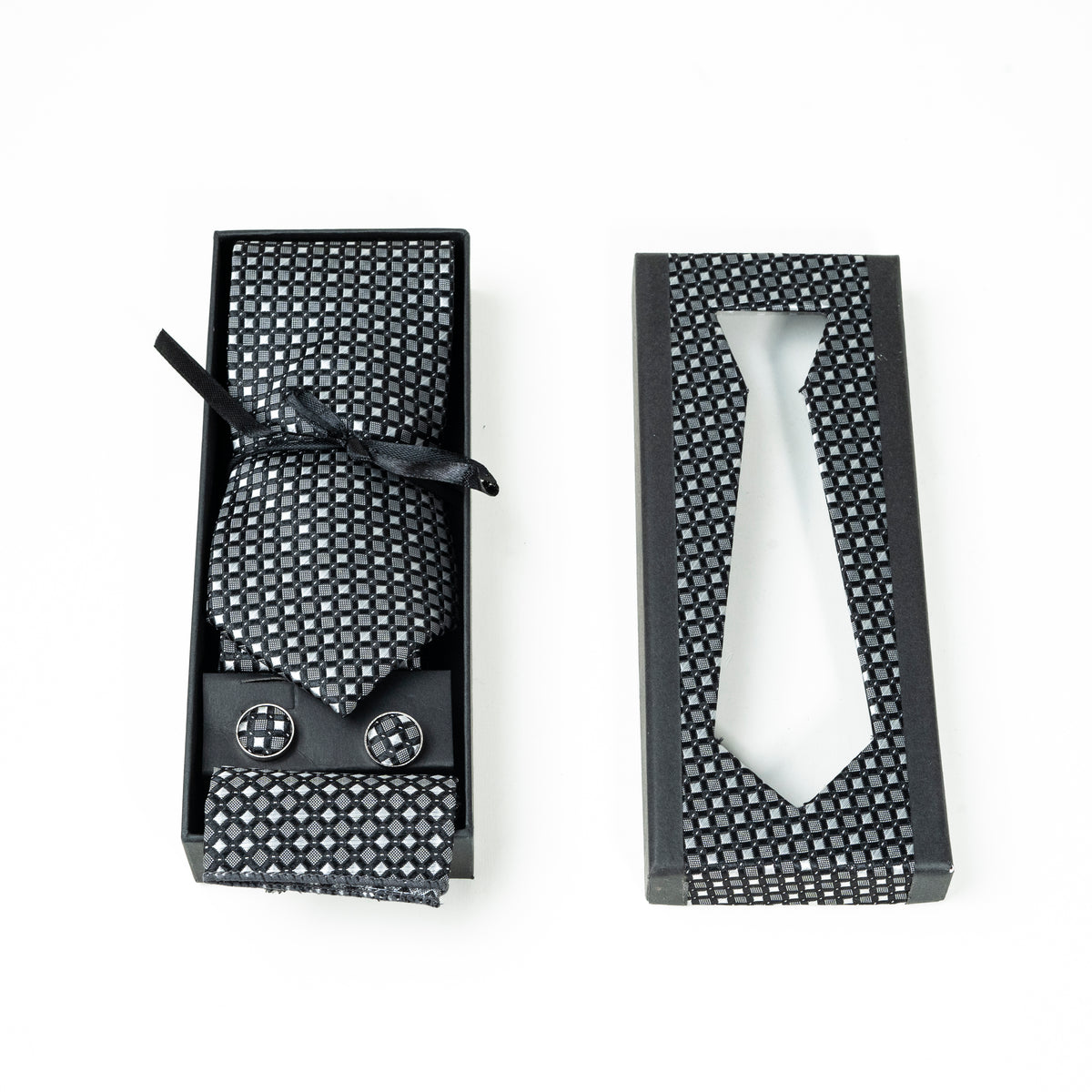 Classic Geometric Design Formal Tie Set | CD-MT4