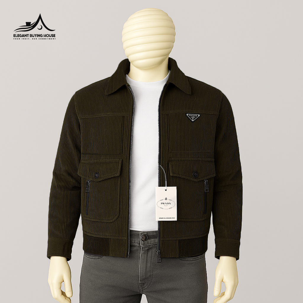 Men’s Premium Corduroy Zip-Up Jacket Collection| Code-SWP71