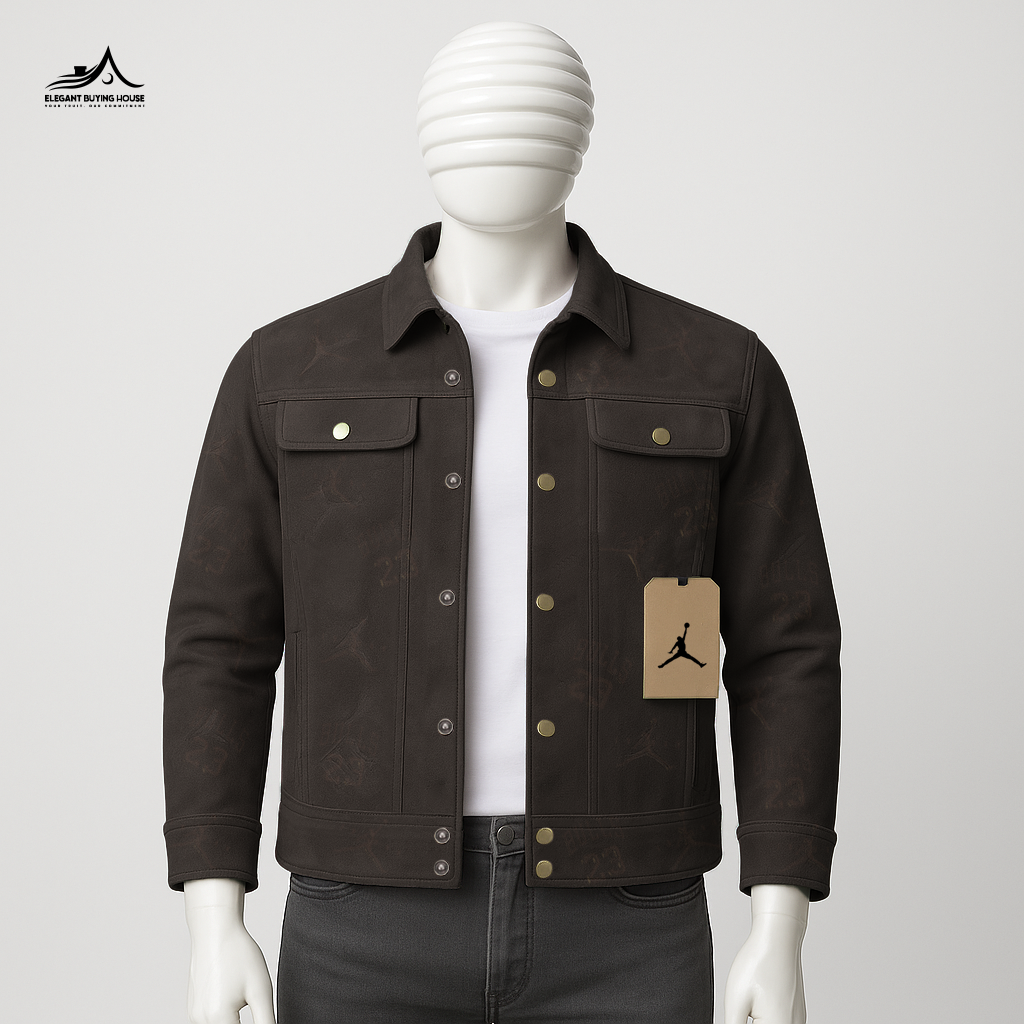 Premium Suede Finish Men’s Winter Jacket – Ultra Soft, Warm & Stylish| Code-SWP50