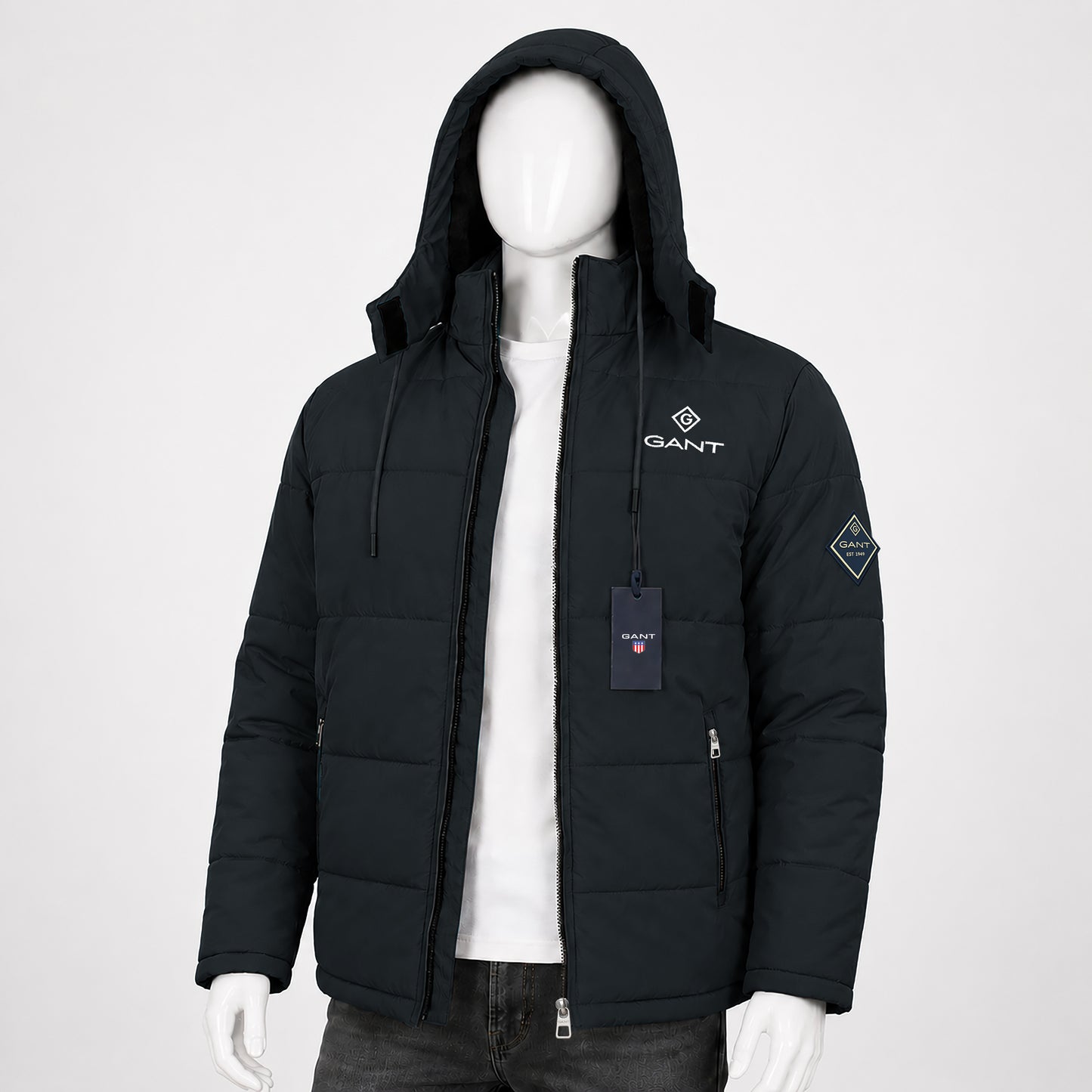 Premium Hooded Winter Padding Jacket for Men | Warm & Comfortable | Code-WNT8