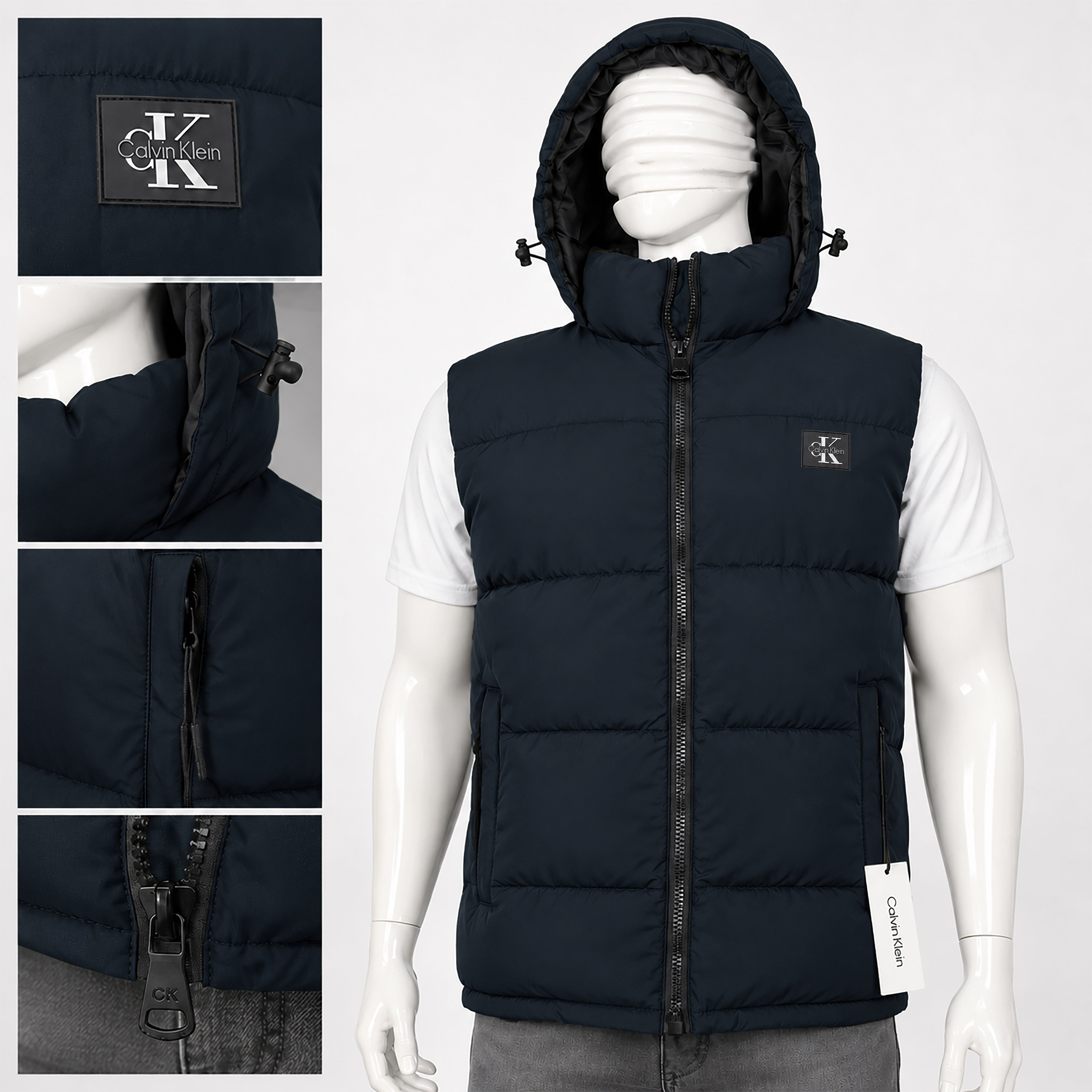 Unisex Premium Hooded Padding Vest | Smart Winter Essential | Code-WNT19
