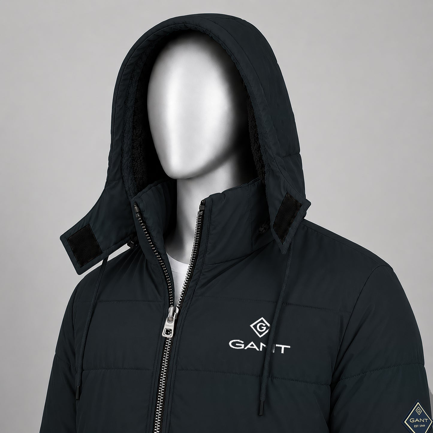 Premium Hooded Winter Padding Jacket for Men | Warm & Comfortable | Code-WNT8