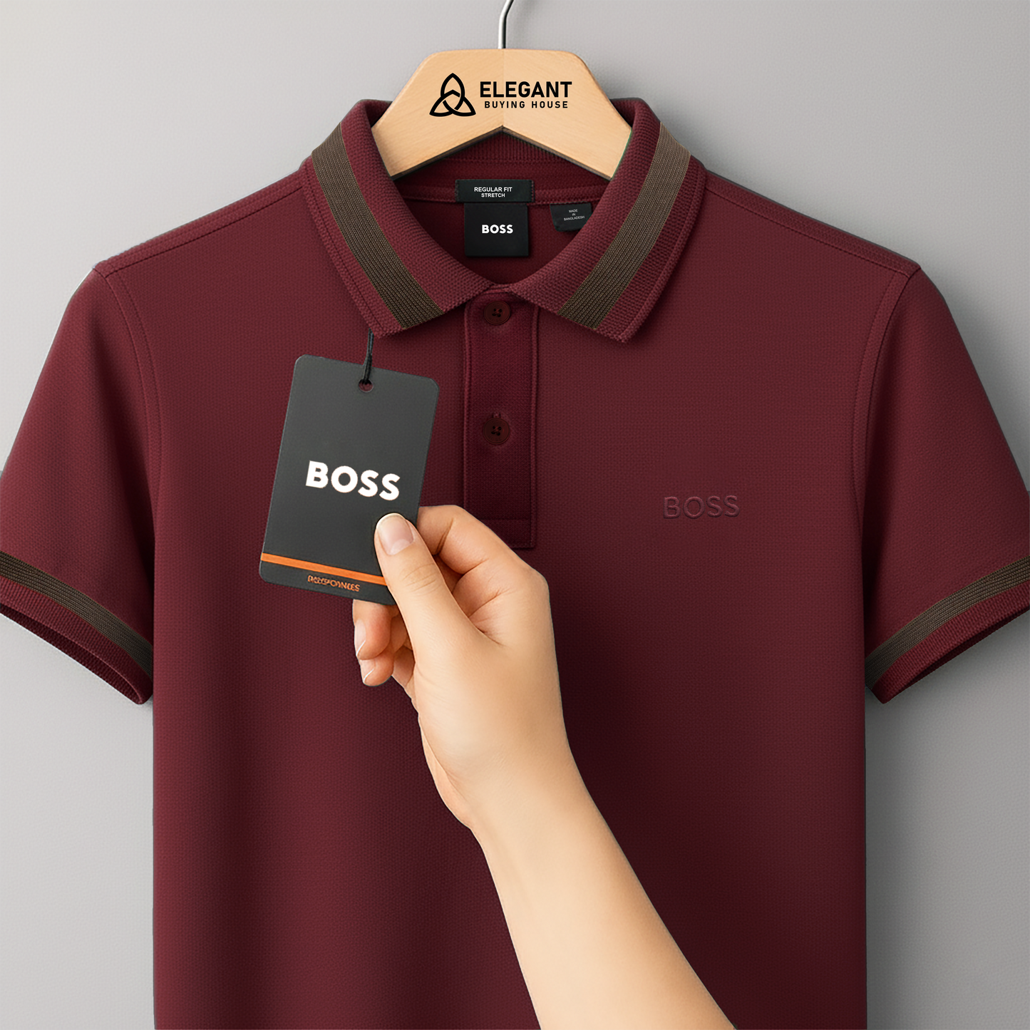 Classic Collar Step Polo T-Shirt – Smart Casual Everyday Comfort | CD-MCP110