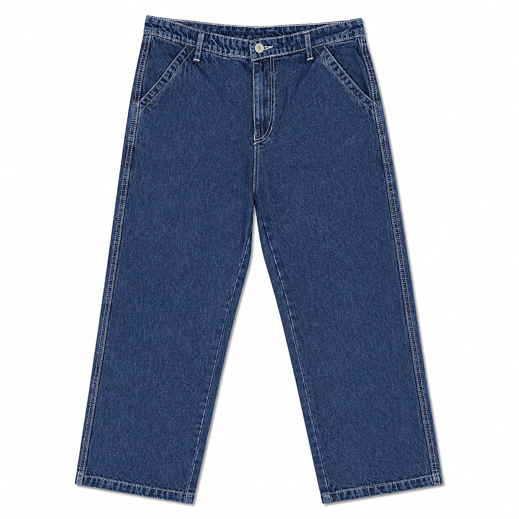 Modern Straight Fit Washed Denim Pants | | CD-PPS20