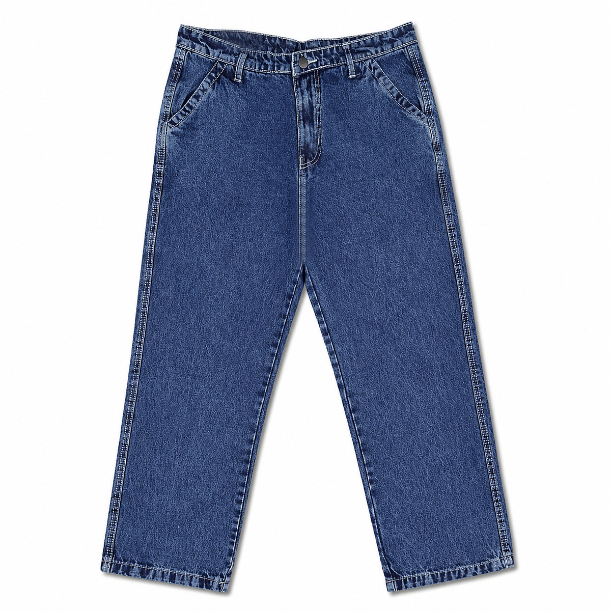 Modern Straight Fit Washed Denim Pants | | CD-PPS20