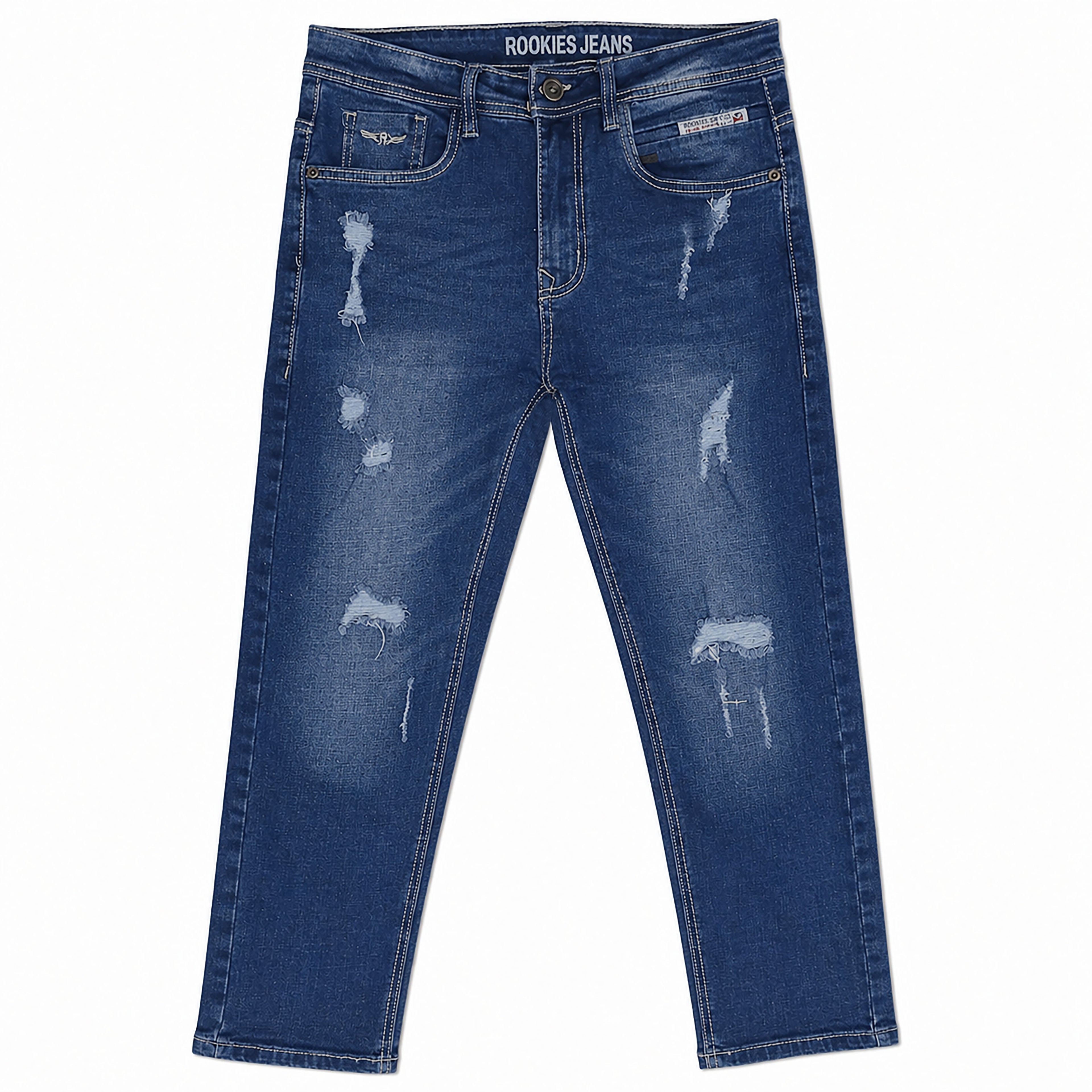 Trendy Distressed Slim Fit Street Style Denim Pant | | CD-PPS34