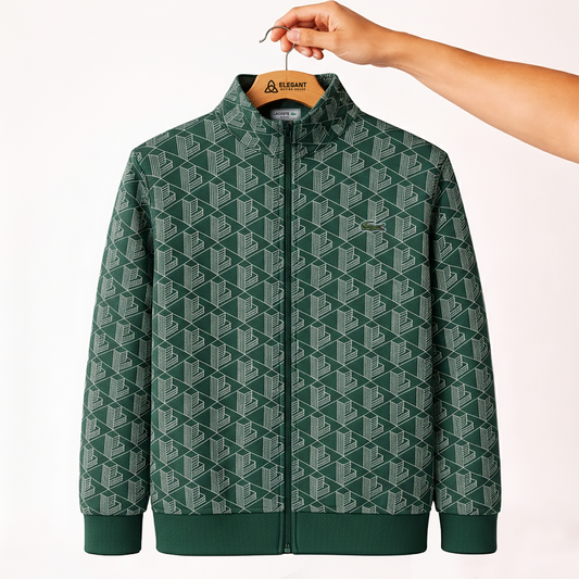 পুরুষদের প্রিমিয়াম প্যাটার্নযুক্ত জিপ-আপ জ্যাকেট – স্টাইলিশ ক্যাজুয়াল এবং শীতকালীন পোশাক | কোড-SWP79