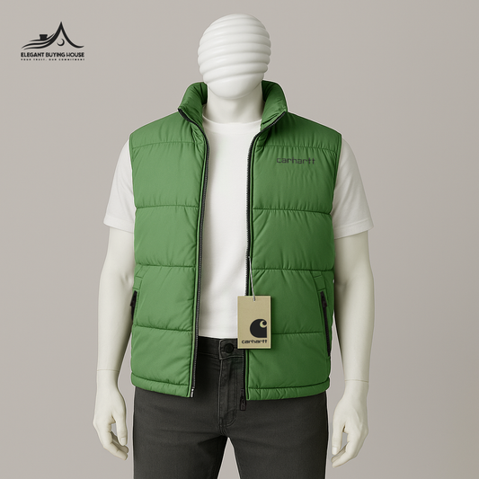 পুরুষদের হালকা ওজনের পাফার ভেস্ট – শীতকালীন উষ্ণ স্লিভলেস জ্যাকেট | কোড-SWP29