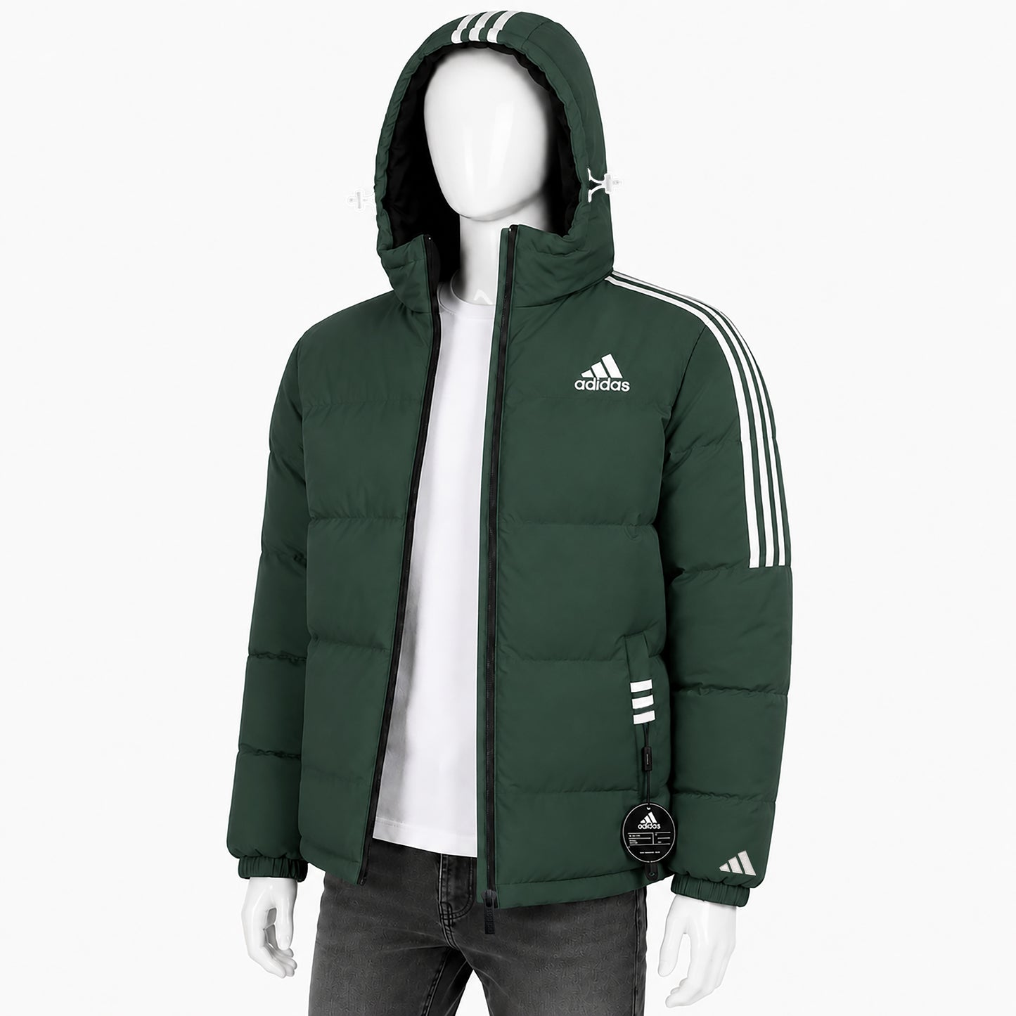 Premium Hooded Winter Puffer Jacket for Men | Comfortable Everyday Warm Wear | Code-WNT24