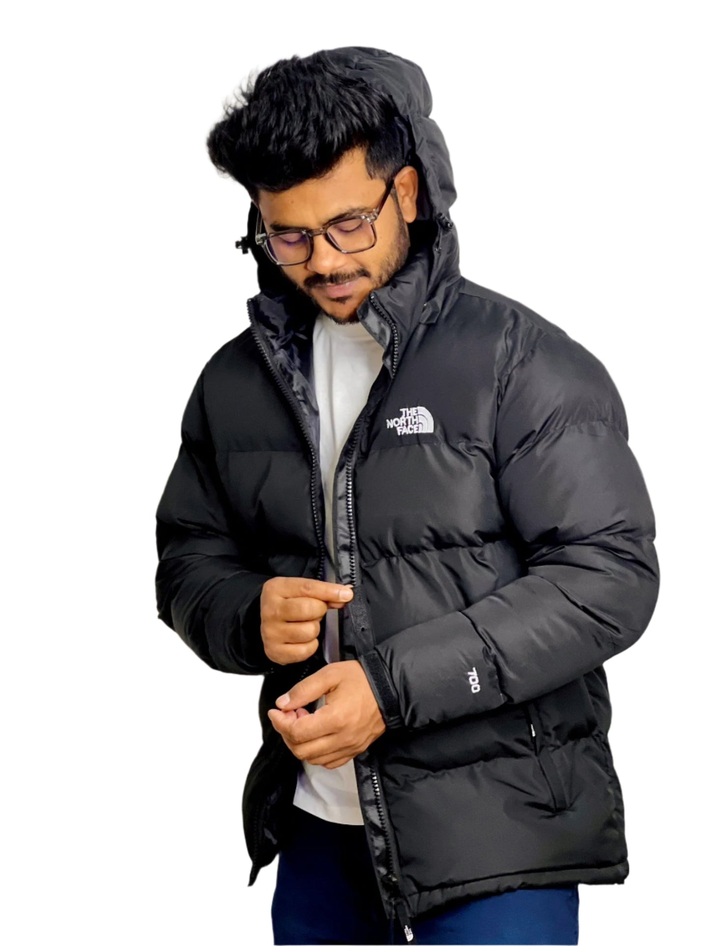 TNFD Solid Puffer Jacket Code-TNFD1 (Stock Available)