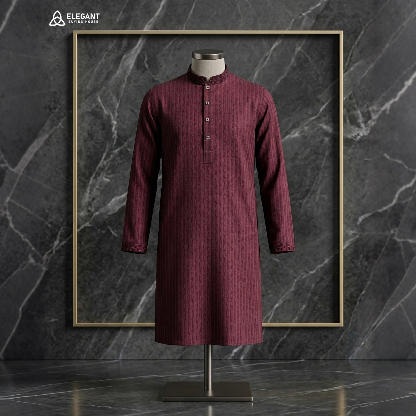Elegant Textured Premium Panjabi – Classic Festive & Traditional Wear| CD-PG1