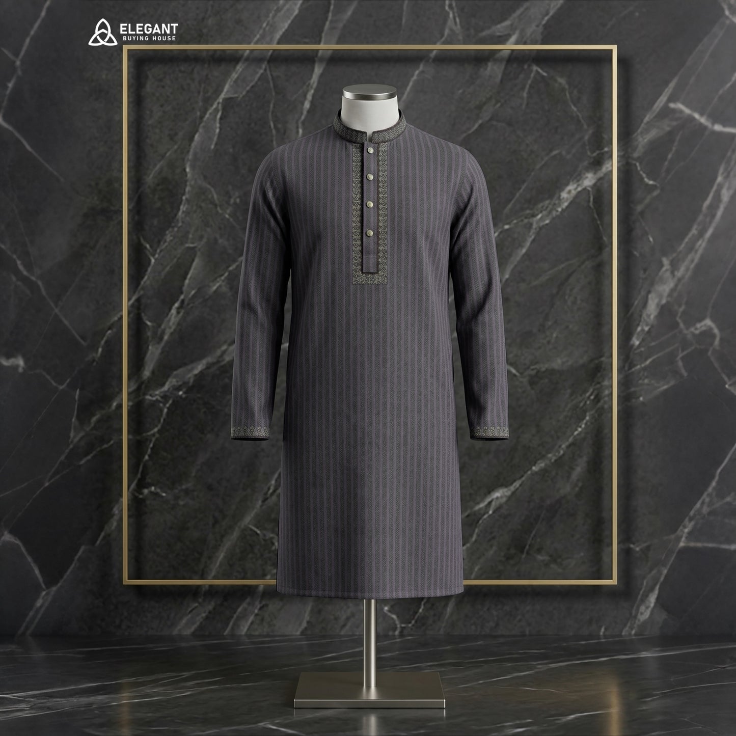 Premium Embroidered Panjabi for Men – Elegant Regular Fit| CD-PG2