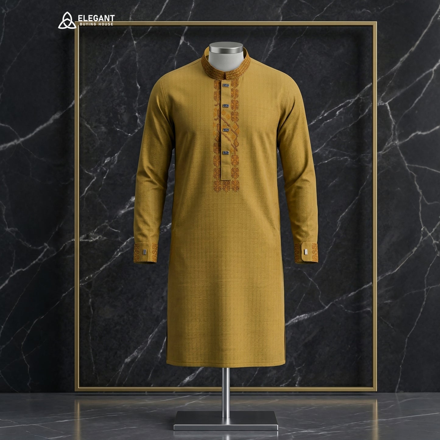 Royal Embroidered Panjabi – Premium Elegant Fit| CD-PG8