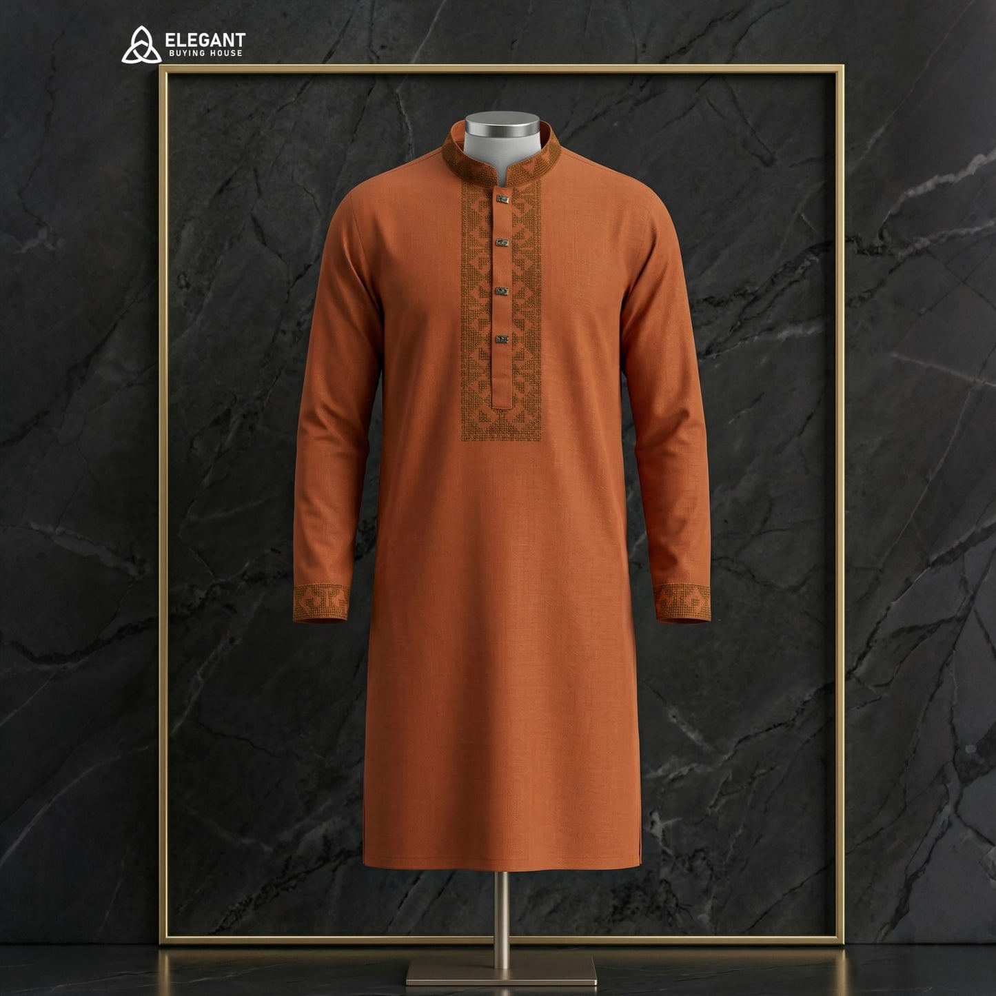 Elegant Embroidered Panjabi – Premium Smart Fit| CD-PG9