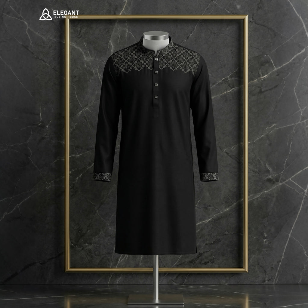 Luxury Embroidered Panjabi – Elegant Smart Fit| CD-PG11