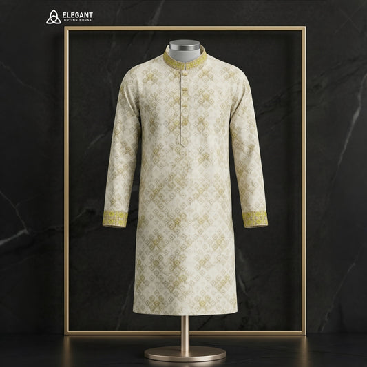 Royal Pattern Panjabi – Premium Elegant Fit| CD-PG13