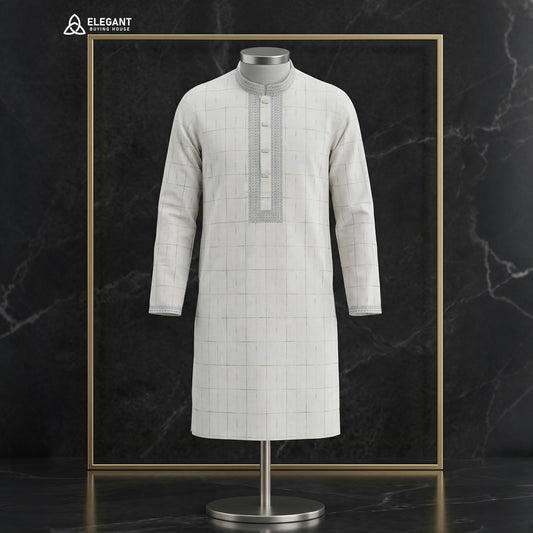 Premium Minimal Embroidered Panjabi| CD-PG30