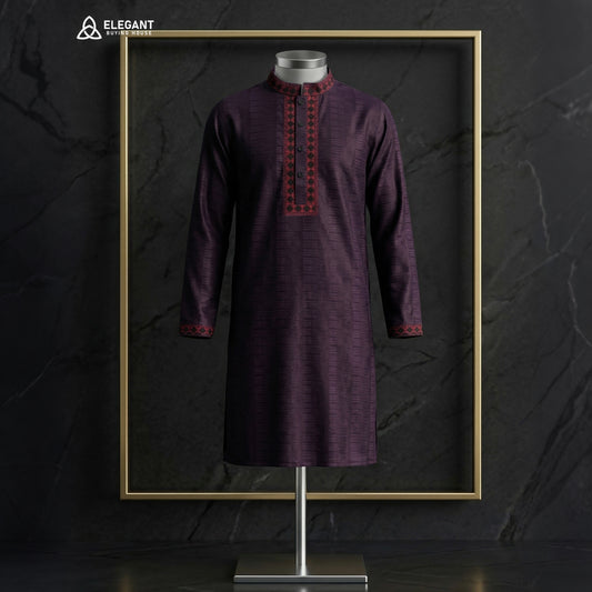Royal Embroidered Classic Panjabi| CD-PG45