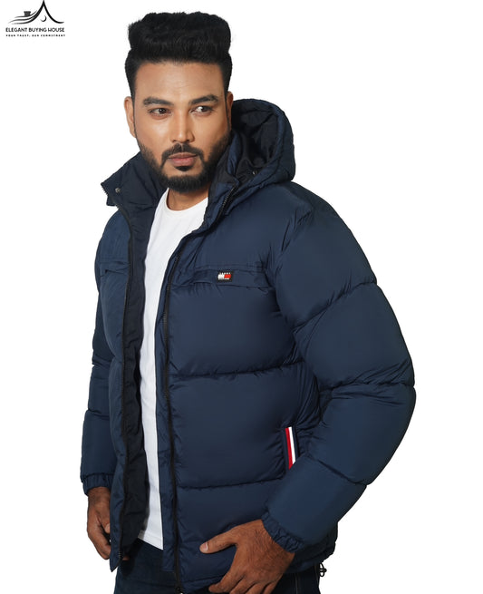 TMY HLFGR Unisex Deep Blue Puffer Jacket Code-TH2 (New Year 45% Off)