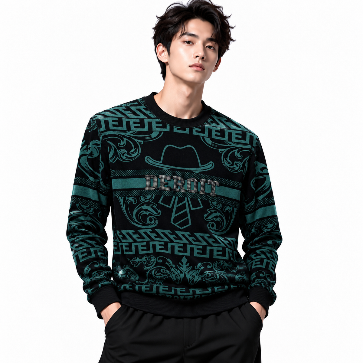 China Imported Urban Classic Full Sleeve T-Shirt | Code-CHN12