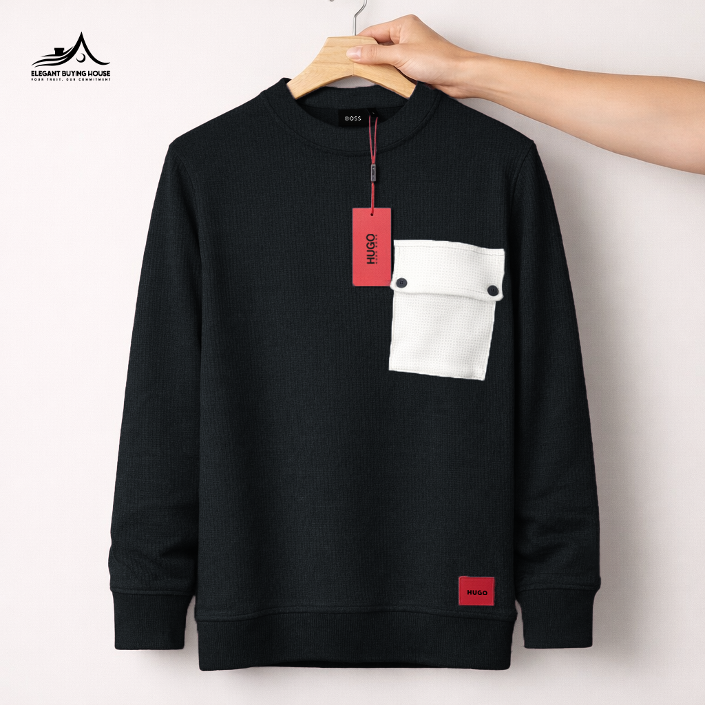 Signature Pocket Sweatshirts – Premium Style & Everyday Comfort Code-SWP1