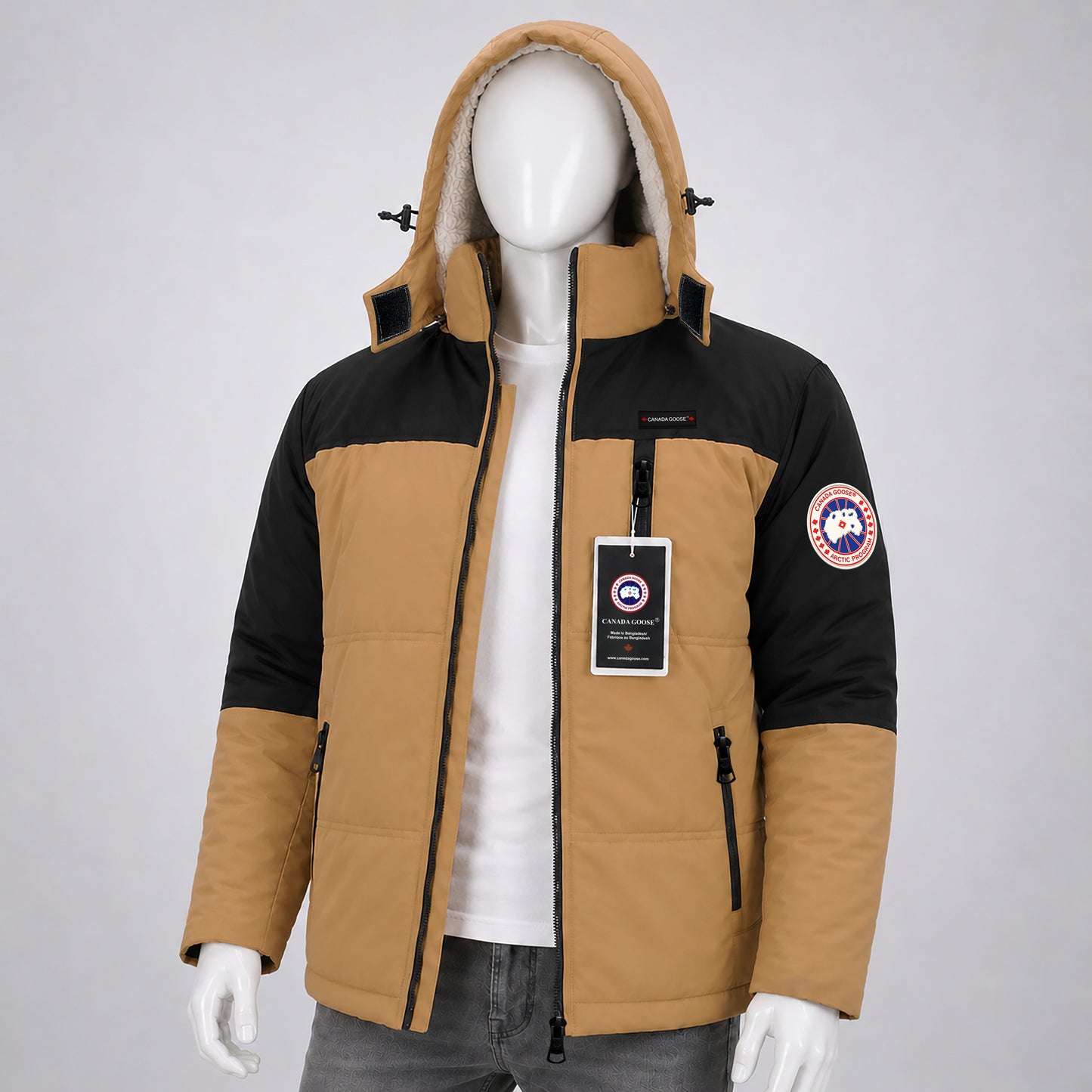 Men's Premium Hooded Padding Jacket | Warm Winter Outerwear | Code-WNT1