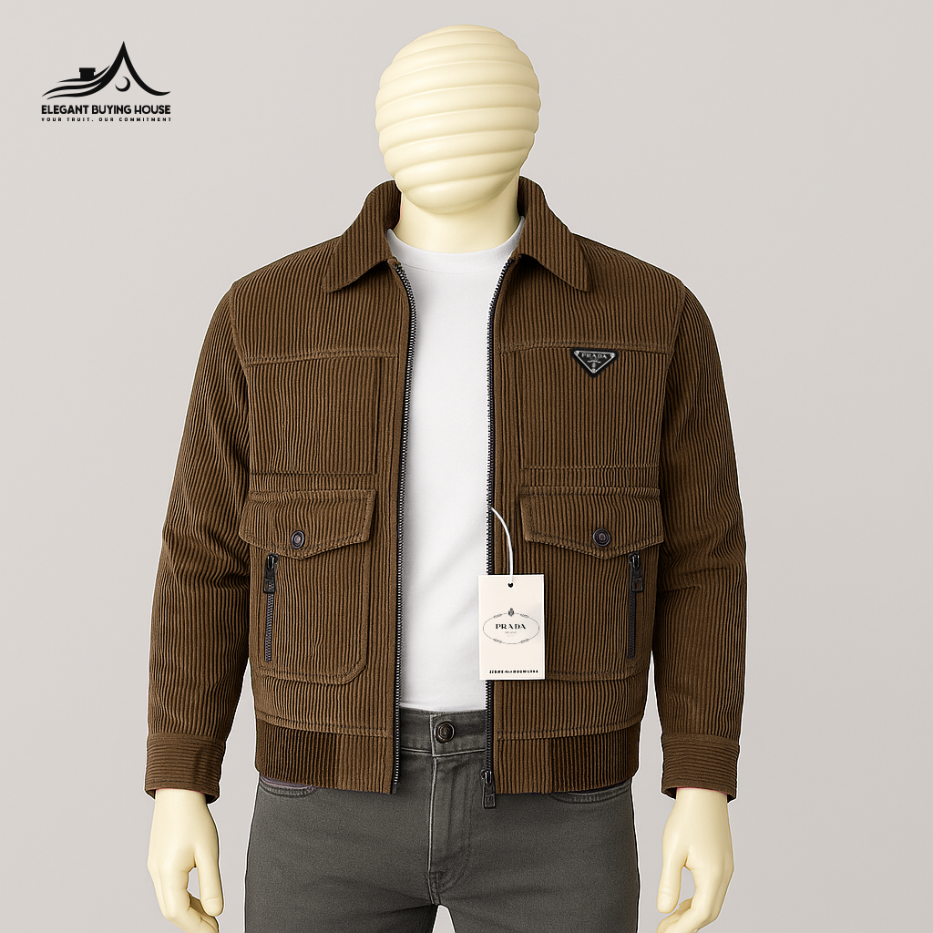 Men’s Premium Corduroy Zip-Up Jacket Collection| Code-SWP71